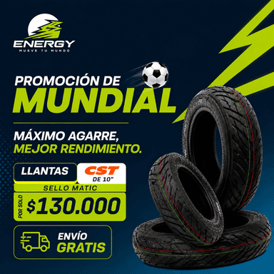 Llanta CST de 10 pulgadas Sellomatic